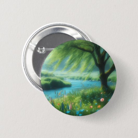 Wind im Wilden Button (Vorne & Hinten)