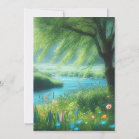 Wind im Wilden Einladung (Vorderseite)