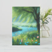 Wind im Wilden Einladung (Stehend Vorderseite)