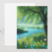 Wind im Wilden Einladung (Vorne/Hinten)