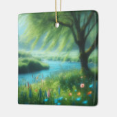 Wind im Wilden Keramikornament (Links)