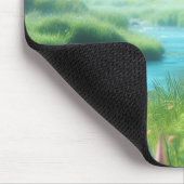 Wind im Wilden Mousepad (Ecke)