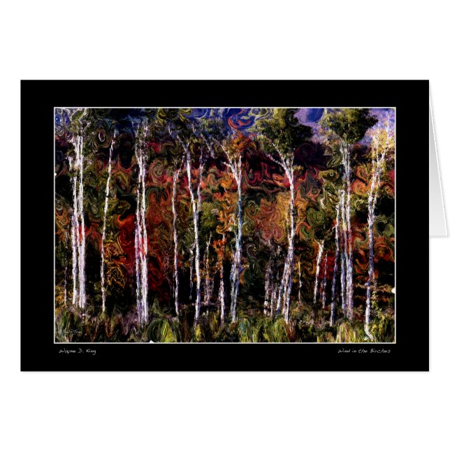 Wind in den Birken (Vorderseite (Horizontal))