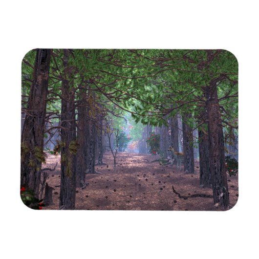 Wind in den Pines Flexible Magnet (Horizontal)