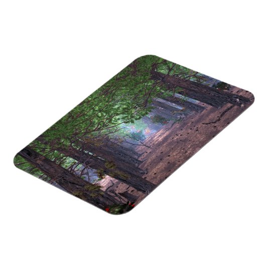 Wind in den Pines Flexible Magnet (Linke Seite)