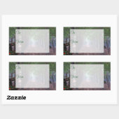 Wind in den Pines Geschenk Aufkleber (Blatt)