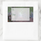 Wind in den Pines Geschenk Aufkleber (Tasche)