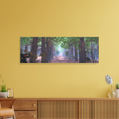 Wind in den Pinien Canvas Print Leinwanddruck (Insitu (Wohnzimmer))