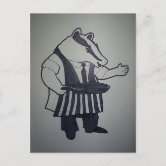 Wind in den Willows Postkarte (Vorderseite)