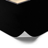 Wind in der Washline - Haiku Poster (Ecke)