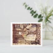 Wind in der Willows-Postkarte Postkarte (Stehend Vorderseite)