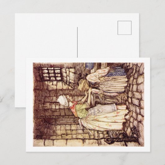 Wind in der Willows-Postkarte Postkarte (Vorne/Hinten)