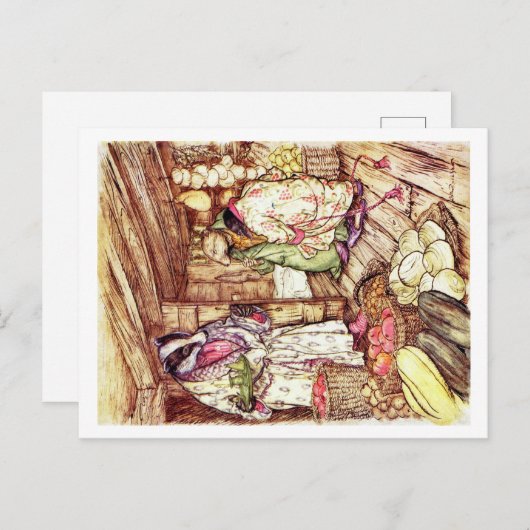 Wind in der Willows-Postkarte Postkarte (Vorne/Hinten)