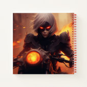 Wind in the Hair Notizblock (Rückseite)