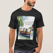 Wind in the Willows Book Quote Messing über Bo T-Shirt (Vorderseite)