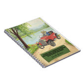 Wind in the Willows Notizbuch Notizblock (Rechte Seite)