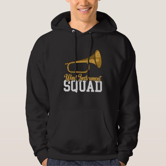 Wind Instrument Squad Wind Instrument Music Hoodie (Vorderseite)
