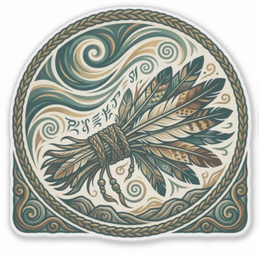 Wind Keeper Aufkleber (Vorderseite)