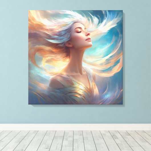 Wind Leinwanddruck (Insitu (Holzboden))