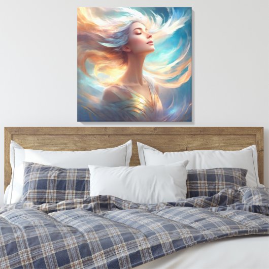 Wind Leinwanddruck (Insitu (Schlafzimmer))