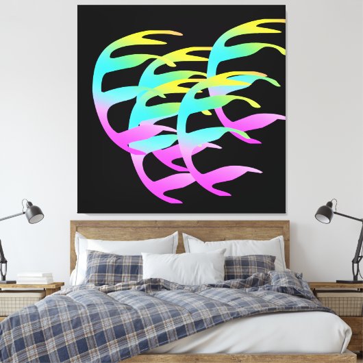 Wind Leinwanddruck (Insitu (Schlafzimmer))