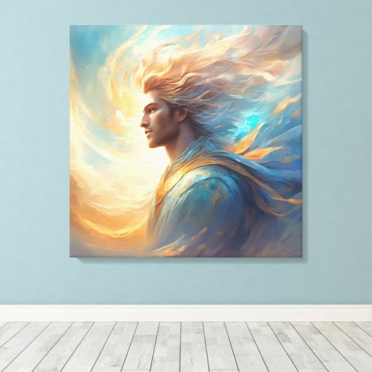 Wind Leinwanddruck (Insitu (Holzboden))