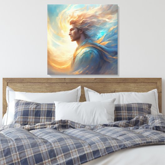 Wind Leinwanddruck (Insitu (Schlafzimmer))