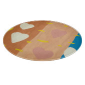 Wind-Liebe Schneidebrett (Ecke)