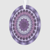 Wind Mandala Acrylic Ornament (Vorderseite)