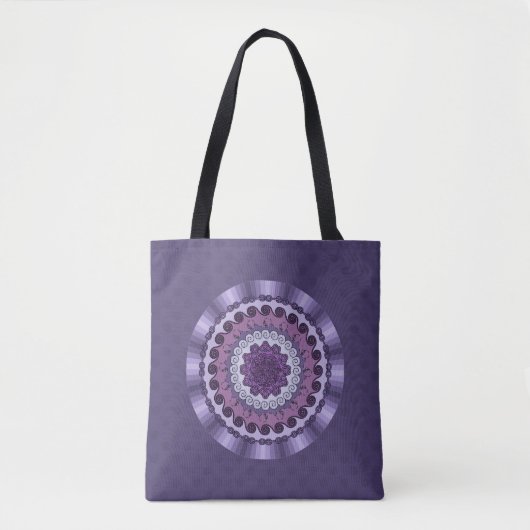 Wind Mandala All-Over-Print-Tasche Tasche (Vorderseite)