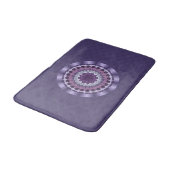 Wind Mandala Bath Mat Badematte (Schrägansicht)