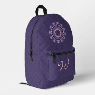 Wind-Mandala Bedruckter Rucksack