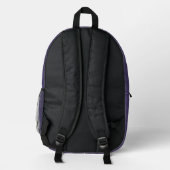Wind Mandala Bedruckter Rucksack (Rückseite)