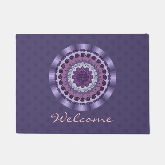 Wind Mandala Doormat Fußmatte (Vorderseite)