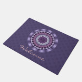 Wind Mandala Doormat Fußmatte (Schrägansicht)