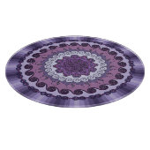 Wind Mandala Glas Cutting Board Schneidebrett (Ecke)