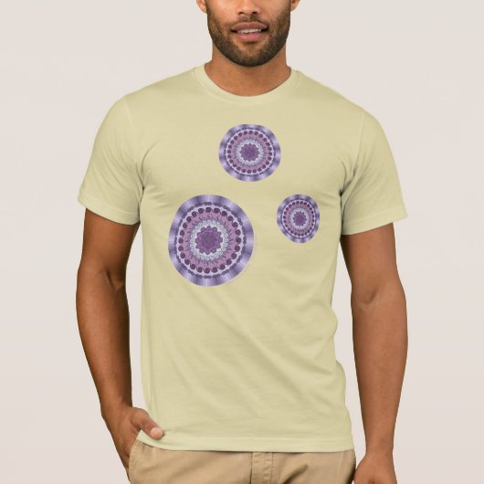 Wind Mandala Men Dark Shirt (Vorderseite)