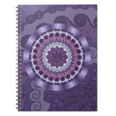 Wind Mandala Notebook Notizblock (Vorderseite)