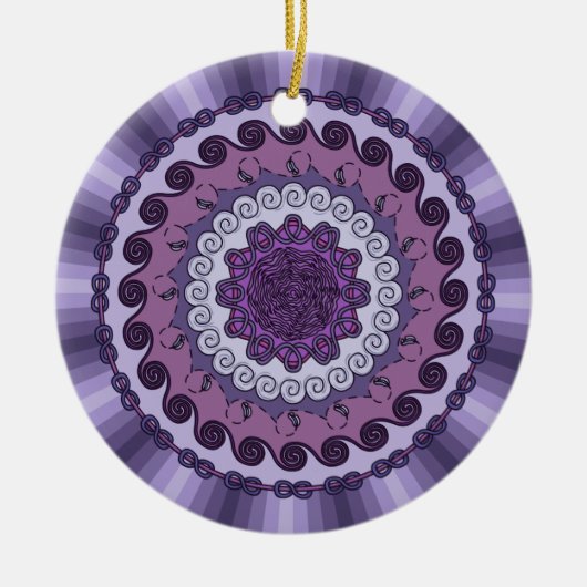 Wind Mandala Ornament (Vorne)