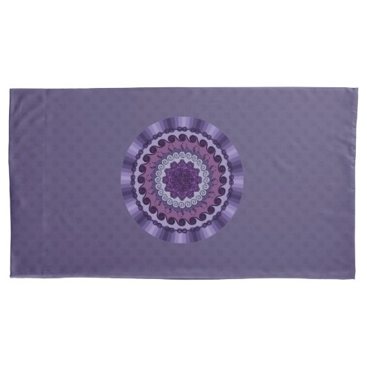 Wind Mandala Pillow Case Kissenbezug (Vorderseite)