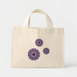 Wind-Mandala-Tasche Mini Stoffbeutel