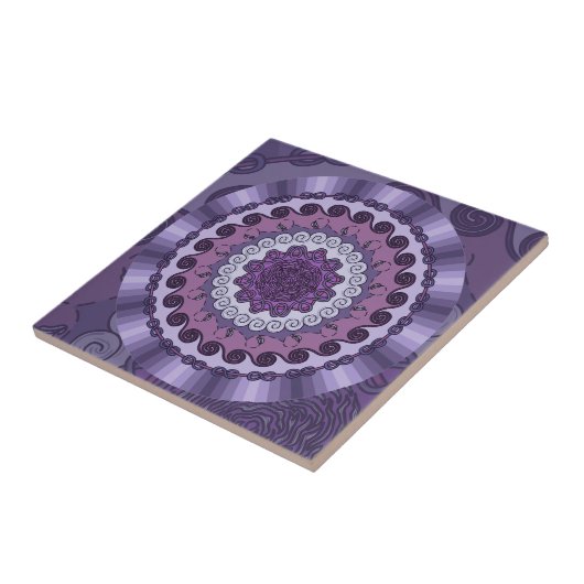 Wind Mandala Tile Fliese (Seite)