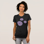 Wind Mandala Women's Dark Shirt (Vorne ganz)