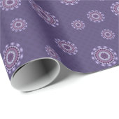 Wind Mandala Wrapping Paper Geschenkpapier (Rolleneckpunkt)