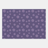 Wind Mandala Wrapping Paper Set Geschenkpapier Set (Vorderseite)