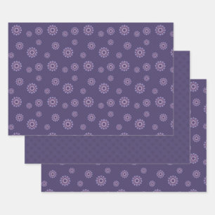 Wind Mandala Wrapping Paper Set Geschenkpapier Set
