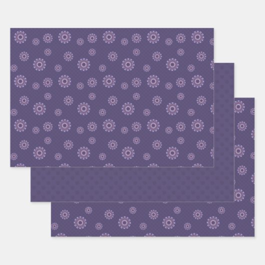Wind Mandala Wrapping Paper Set Geschenkpapier Set (Set)