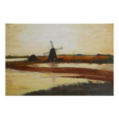 Wind Mill Canvas Print Poster (Vorderseite)