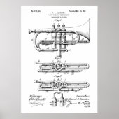 Wind Musical Instrument Patent Poster (Vorne)