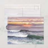Wind-n-Sea Surf-Postkarte Postkarte (Vorne/Hinten)